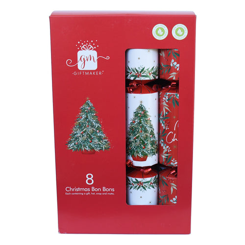 Crackers - Family Pack of 8 Red & White