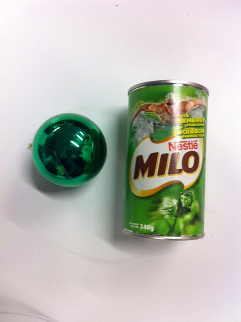 Shiny Balls - Christmas Green - 70mm